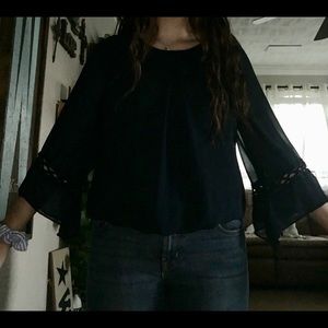 Navy Blue Women’s Dress Shirt